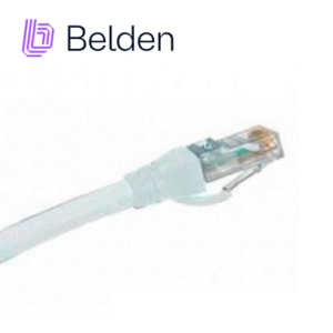 Belden c601109002 Patch Cord Utp Cat6+ Belden C601109002 / Interior / Blanco / 4 Pares / 24 Awg / Forro Pvc / Cmr / 2 Pies 0.6 Metros