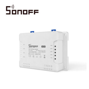 INTERRUPTOR INTELIGENTE CON 4 RELEVADORES NC/NO SONOFF 4CH PRO R3 WIFI 2.4 GHZ HASTA 10AMP POR CANAL 40 AMP TOTALES PARA SOLUCION DE SMART HOME CON TEMPORIZADOR MONTAJE DIN RAIL Y TRES MODOS DE TRABAJO PARA IOS Y ANDROID COMPATIBLE CON ALEXA/GOOGLE HOME/IFTTT (IFTTT REQUIERE CUENTA VIP)