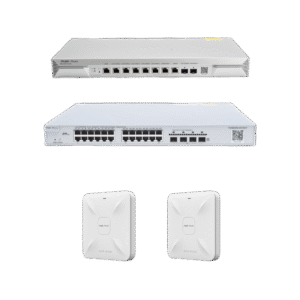 Solución Completa de Red para hasta 1500 Clientes y hasta 9 servicios de Internet., Ideal para Iniciar un Proyecto de Hotelería u Oficina