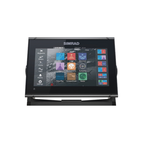 GO9 Pantalla de navegación de 9 touch screen multi-funcional para radar, fishfinder, y control automático de navegación.