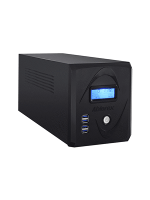 ABLEREX - AB-PRO1500T - No break interactivo / 1500VA / 900W / 8 contactos a la salida / pantalla LCD.