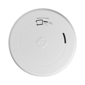 Detector Combo de Humo/CO, Autónomo, Batería Sellada de Litio de 10 años, No Requiere Panel, Diseño Ultra Delgado, No Requiere Cableado