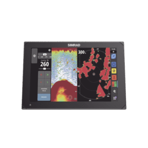 Pantalla táctil multifunción NSX 3012, cuenta con mapa base global, sonda de 1 kW, antena GPS interna,  conexiones remotas  WiFi y Bluetooth.