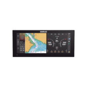 NSX 3012UW Pantalla de navegación de 12 touch screen multi-funcional para radar, fishfinder, y control automático de navegación.