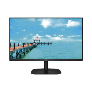 Monitor LED de 27 VESA, Resolución 1920 x 1080 Pixeles,  Entradas de Video VGA / HDMI. Panel IPS LCD  Backlight LED. Ultra Delgado