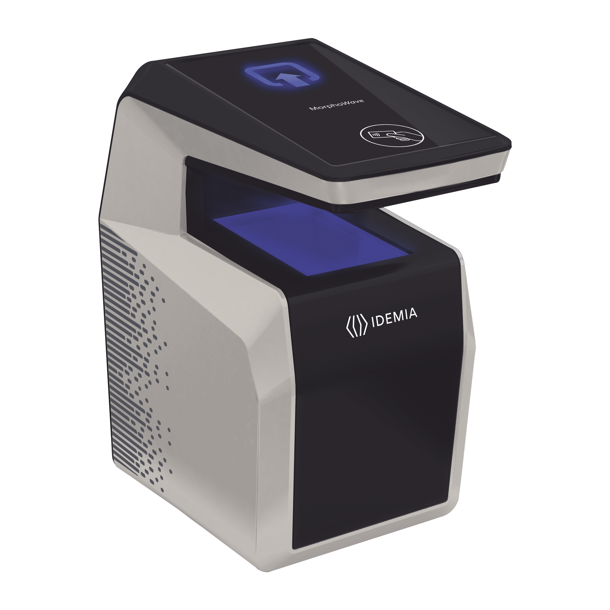 Lector de huella MorphoWave Compact /Prox HID/iClasss/Mifare/Desfire card reader and HID Mobile Access