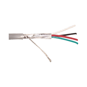 Cable 4 x 16 AWG / Blindado / 305 Metros / Riser / UL / Color Gris / Hecho en México