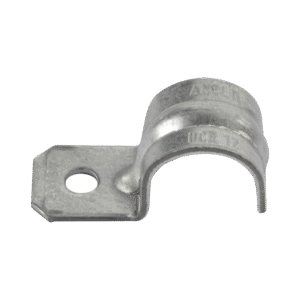 Abrazadera tipo Uña para Tubo Conduit Pared Delgada de 1/2 (13 mm).