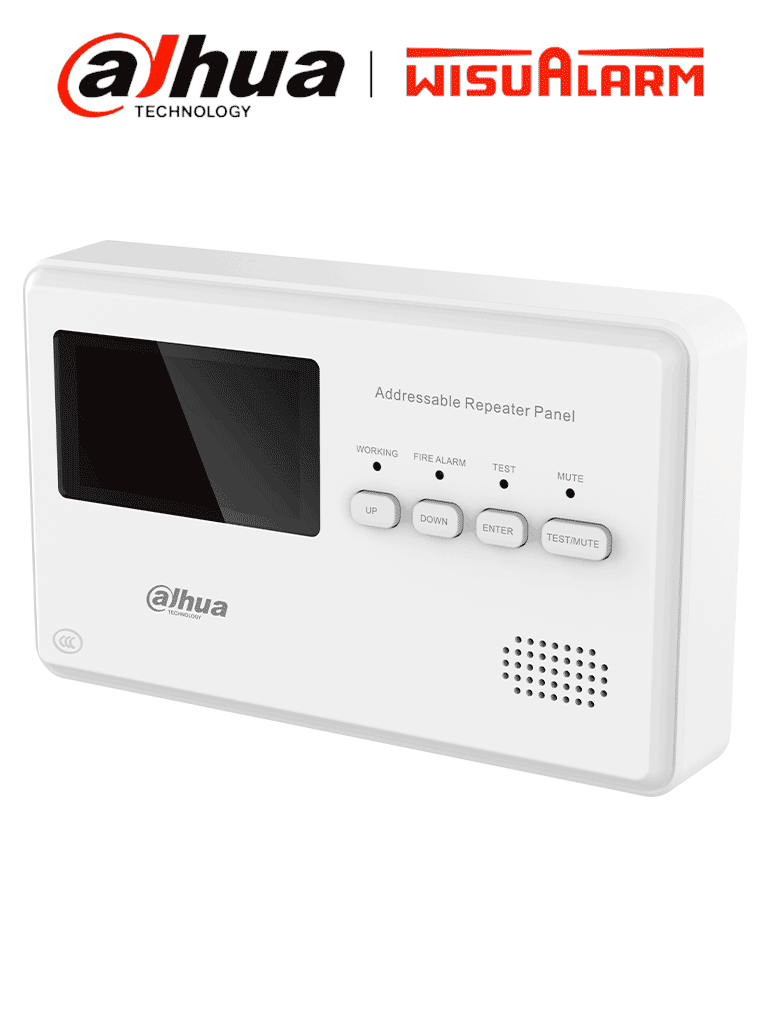 DAHUA WISUALARM DHI-HY-1330 - Panel Repetidor Direccionable/ 2 Hilos/ Indicadores de Estado/ Sonido de Alarma 65dB115dB/ Cumple con Norma EN54-2/ Distancia de Comunicación Hasta 1500 Mts/ #LoNuevo #Wisualarm