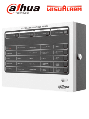 DAHUA WISUALARM HY-C102-4 - Panel de Alarma Contra Incendios/ Convencional de 4 Zonas/ Hasta 32 Detectores por Zona/ 4 Contactos Secos/ Interfaz RS-485/ Ethernet/ Cumple Norma EN54-2,EN54-4/ IP30/ Alimentación 90 V CA a 270 V CA/ #LoNuevo #Wisualarm #W1D