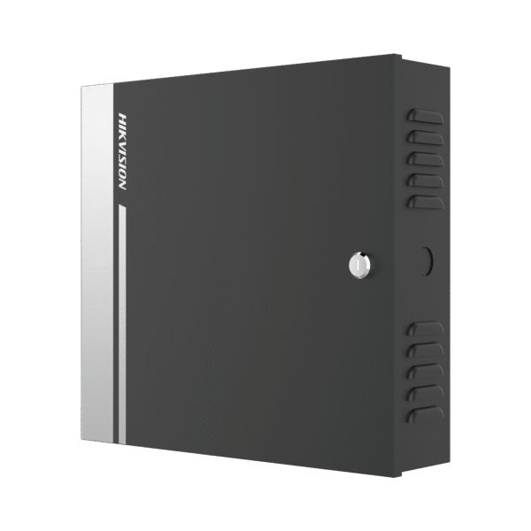 Controlador de Acceso para 1 Puerta y 2 Lectores Wiegand o RS485 / Incluye Gabinete y Fuente de Alimentación 12Vcc/8A / Soporta Batería de Respaldo /  Wiegand y RS-485 / 10,000 Tarjetas