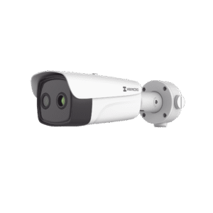 Bala IP Térmica 640 × 512 / Lente 35 mm / Termométrica / Detección de Temperatura / PoE+ / Exterior IP67 / Recubrimiento Anticorrosivo / MicroSD