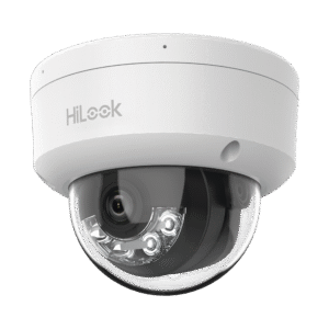 [Dual Light] HiLook Series / Domo IP de 4 Megapixel / Uso en interior / Lente 2.8 mm / 20 mts IR + 20 mts Luz Blanca / Micrófono Integrado / ACUSENSE Lite / PoE / dWDR / H.265+ / ONVIF