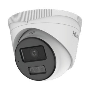 [Dual Light] Turret IP 4 Megapixel  / Lente 2.8 mm / 20 mts IR + 20 mts Luz Blanca / Micrófono Integrado / ACUSENSE Lite / Exterior IP67 / PoE / dWDR / H.265+ / ONVIF