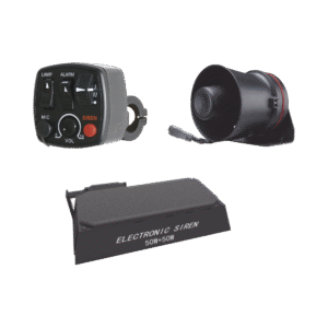 Kit para motocicleta EPCOM INDUSTRIAL, sirena/ bocina 100 Watt y controlador