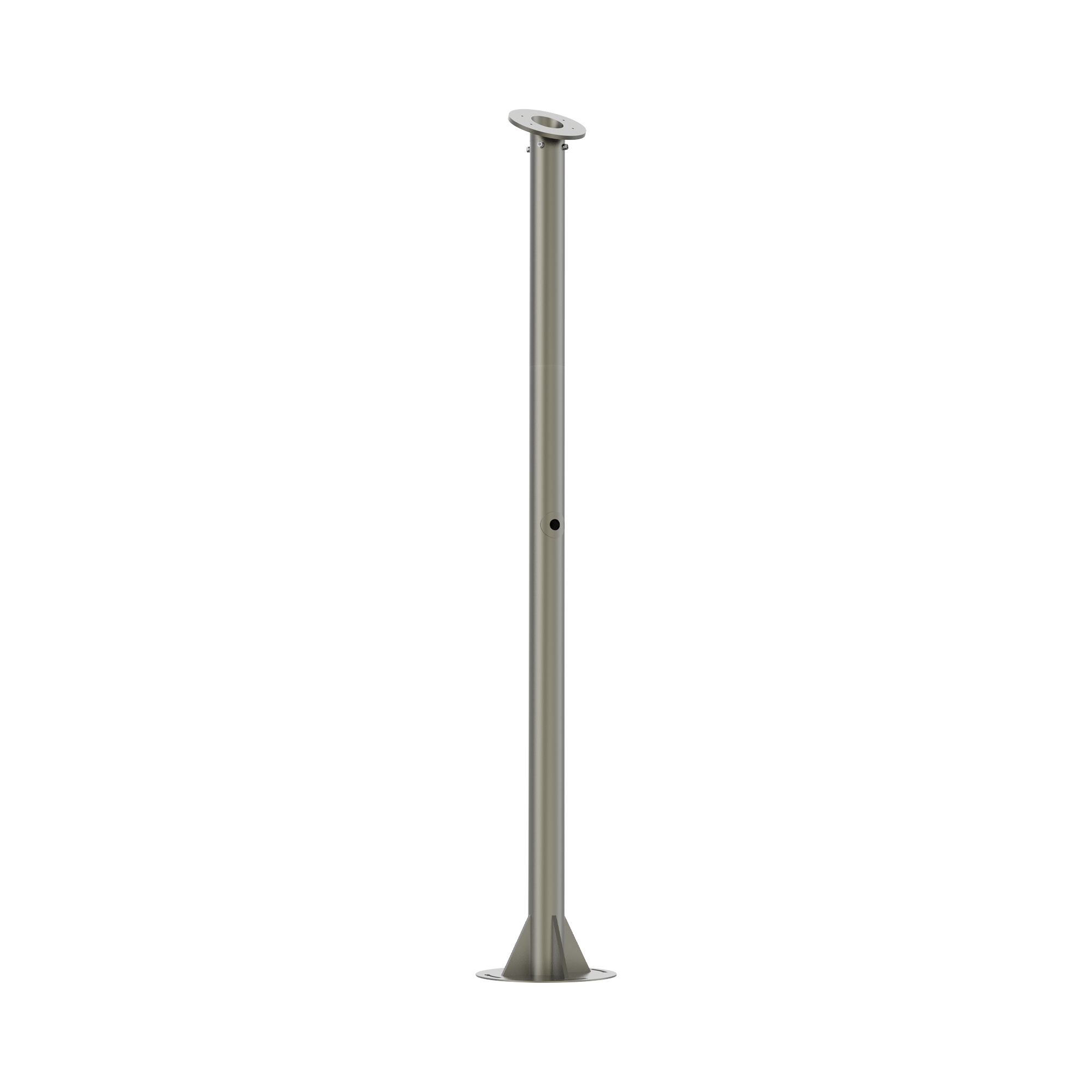 Poste para Cámara ANPR / Compatible con DS-TCG406-E / Altura de 1.5 Metros / Color Gris
