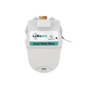 FLUJOMETRO DE AGUA  LORAWAN® PARA TUBERIA DE 1/2 PULGADA CON VALVULA DE CORTE DE FLUJO
