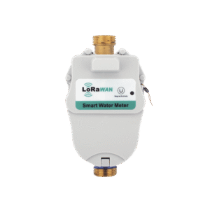 FLUJOMETRO DE AGUA  LORAWAN® PARA TUBERIA DE 3/4 PULGADA CON VALVULA DE CORTE DE FLUJO