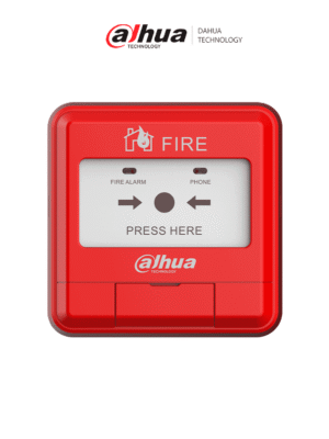 DAHUA WISUALARM HY-1200 - Estacion Manual de Alarma de Emergencia Direccionable/ 2 Hilos sin Polaridad/ Cumple con Norma EN54-11/ Saida Independiente Par de Contactos Normalmente Abiertos/ #LoNuevo #Wisualarm