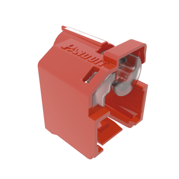 Kit de 10 Dispositivos Recubiertos para Impedir Desconexión de Plug RJ45, Color Rojo, Incluye Herramienta para Instalar/Retirar