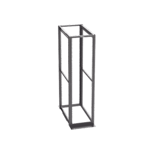 Rack de Cuatro Postes Estándar de 19, Rieles Con Orificio Para Tuerca Enjaulada, Profundidad Máxima de 41.5 in, 45 Unidades de Rack, Color Negro
