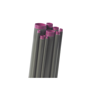 Tubo Conduit rígido de aluminio de  2 1/2  (75.06 mm) con recubrimiento de pvc con cople.