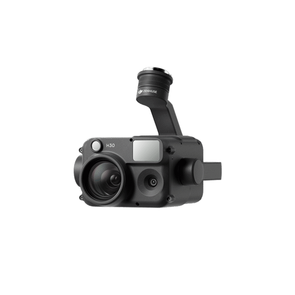Payload Zenmuse H30, Zoom de 7.1- 172 mm /Telémetro Laser Alcance de 3000m/ Gran angular 48 MP Compatible con Drone Matrice 350RTK