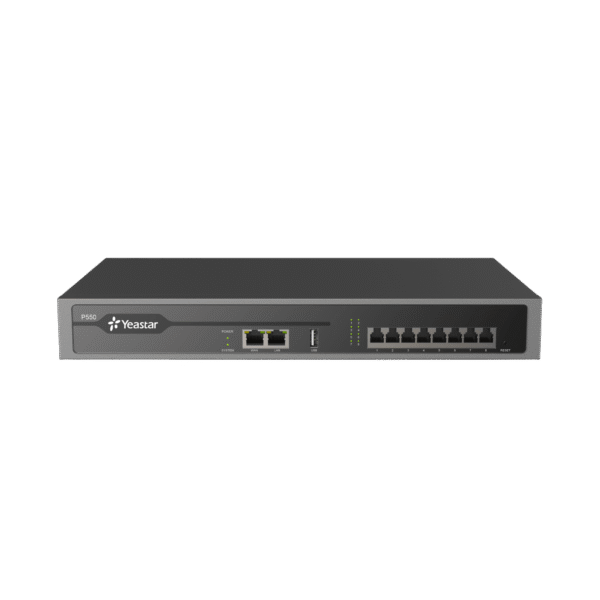 Conmutador Enterprise modular yeastar 50 extensiones,10 llamadas simultaneas, Hasta 8 puertos fxo/fxs (no inculidos)
