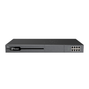 Conmutador Enterprise modular yeastar 100 extensiones,30 llamadas simultaneas, Hasta 8 puertos fxo/fxs con modulo de expansion, hasta 200 extensiones y 60 llamadas simultaneas con modulo de expansion D30, soporte E1 con modulo de expansion EX30