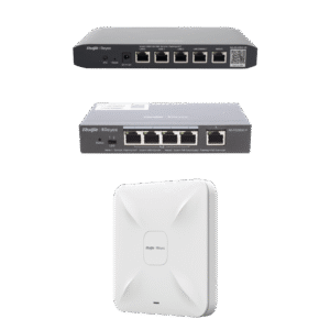 Equipos Ruijie DEMO Ideal para Probar Integraciones de Redes y WiFi 5 con CCTV