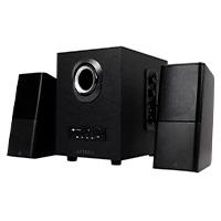 Bocinas Acteck Hear As480 / Alambrico / Con Subwoofer / Surround 2.1 / Sd, 3.5 Mm, Usb, Bt / 3W - 10W / Control De Volumen / Negro / Ac-922067