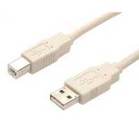 Cable De 3M Usb 2.0 Beige - Usb Tipo-A Macho A Usb-B Macho Para Impresora - Startech.Com Mod. Usbfab10
