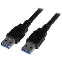 Cable De 3 Metros Usb 3.0 - Cable Usb Tipo A A Usb Tipo A - Usb 3.1 Gen1 5Gbps - Startech.Com Mod. Usb3Saa3Mbk