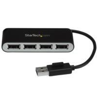 Hub Usb 2.0 De 4 Puertos - Concentrador Usb 2.0 De 4 Puertos Con Cable Integrado - Hub Portatil Usb 2.0 De 4 Puertos Alimentado Por El Bus - Startech.Com Mod. St4200Mini2