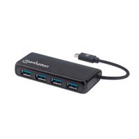 Conector Hub Usb,Manhattan,164924,-C 4 Ptos A