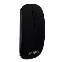 Mouse Acteck Optimize Mi240 / Inalambrico / Receptor Usb / Optico / 1600 Dpi Ajustable / Negro / Ac-928885