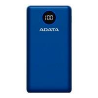 Bateria De Respaldo Adata Power Bank P20000Qcd 20000Mah/2 Usb A/ 1 Usb C/Indicador De Carga Digital Color Azul (Ap20000Qcd-Dgt-Cdb)