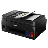 Multifuncional Canon G4110, Tinta Continua, Ipm 8.8 Negro/5.0 Color, Usb, Wifi, Simplex, Cama Plana Carta/ Adf Oficio/8.5X14, Consumibles Gi-190