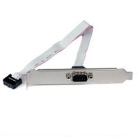 Adaptador De 40Cm Header Cabezal Bracket Serial Db9 Rs232 A Idc 10 Pines Para Tarjeta Madre - Startech.Com Mod. Plate9M16