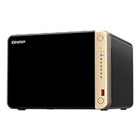 Nas Qnap Ts-664-8G / Torre / 6 Bahias / Celeron N5095 Nucleo Cuadruple 2.9 Ghz /8Gb Ram Ddr4 / Lan 2,5Gbe X2 / Usb 3.2 X2 / Hdmi / Hot Swap / Soportea M.2 2280 /No Incluye Discos