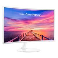Monitor Led Samsung 27 Pulgadas,Widescreen, Full Hd, 1920X1080, Cf391, Blanco, D-Sub, Hdmi,Curvo, 4Ms
