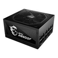 Fuente De Poder Msi 850W/80 Plus Gold /Negro/Atx/Modular