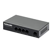 Poe Switch,Intellinet,561792,Gb  5 Ptos 30W/Pto, 40W