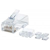 Plug Rj45,Intellinet,790550, Cat 6A Utp Solido Pro 80 Pzas