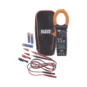 Amperímetro Digital de Gancho de Rango Automático de 2000 A CA, con Media Cuadrática Real y Baja Impedancia (LoZ).