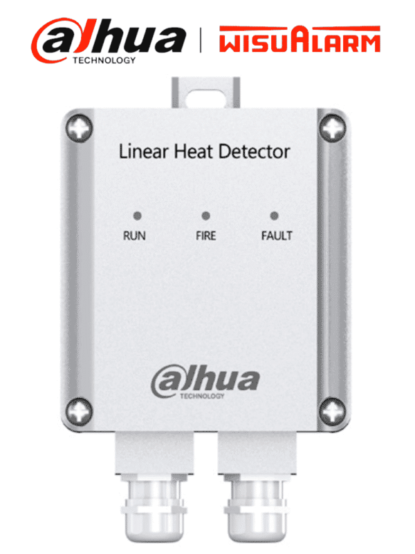 DAHUA WISUALARM DHI-HY-LD413A-I - Unidad adaptadora para sistema de deteccin de calor mediante cable lineal, Trabaja en conjunto con la terminal DHI-HY-LD413A-P, LEDs indicadores de estado, Compatible con DHI-HY-TSC-40DA-68-200 #LoNuevo #Wisualarm