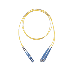 Panduit f92erlnsnsnm005 Jumper de Fibra Optica Monomodo 9/125 OS2, LC-SC Duplex, OFNR (Riser), Color Amarillo, 5 Metros