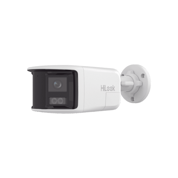 Hilook By Hikvision ipc-b460had-luf/sl [Dual Light] Bala IP 6 Megapixel / Imagen Panorámica 180°/ PoE / Micrófono y Bocina Integrado / Exterior IP67 / Audio Bidireccional / Alarma Visual y Auditiva Integrada / Smart Supplement Light / Micro SD 512 GB