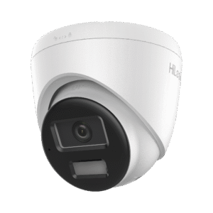 [Dual Light] Turret IP de 2 Megapixel   / Lente 2.8 mm /  Ángulo de visión 101° / 20 mts IR + 15 mts Luz Blanca / Micrófono Integrado / ACUSENSE Lite /  Exterior IP67 / PoE / dWDR / H.265+ / ONVIF