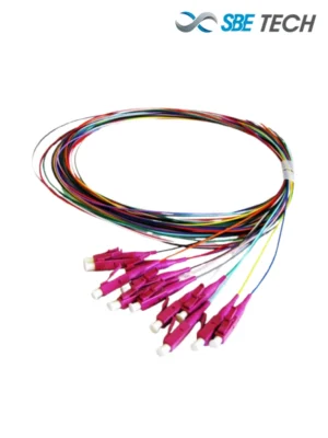 SBETECH SBE PIGLC2M50M4 - Pigtail LC multimodo 50/125 µm, 2 metros, UPC, en paquete de 12